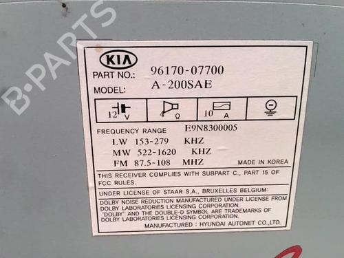 Radio KIA PICANTO I (SA) 1.1 CRDi | BP26443462E6 