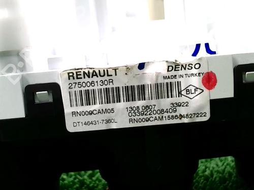 Used Climate control Climate control RENAULT CLIO V (B7_) 1.0 SCe 65 (B7MG) (67 hp) 22092978 22092978