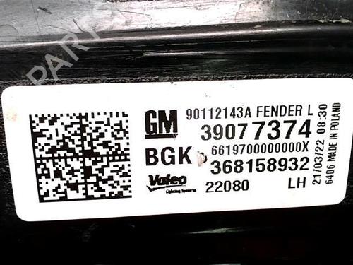 Used Left taillight Left taillight OPEL ASTRA K Sports Tourer (B16) 1.5 CRDI (35) (122 hp) 20877154 20877154