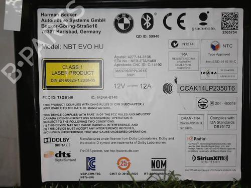 Bilradio MINI MINI (F56) Cooper S | BP29880070E6 