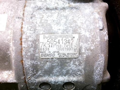 Used AC compressor AC compressor FIAT PUNTO (199_) 1.2 (199AXZ1A, 199BXZ1A) (69 hp) 34176670 34176670