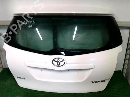Used Tailgate TOYOTA VERSO (_R2_) 2.0 D-4D (AUR20_, AUR20R) (126 hp) 20874019