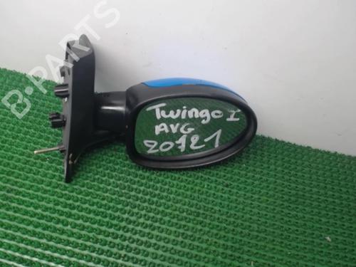 Used Right mirror RENAULT TWINGO I (C06_) 1.2 (C066, C068) (58 hp) 22076940