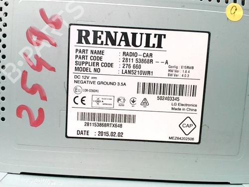 Radio RENAULT CLIO IV (BH_) 1.5 dCi 75 | BP29401845E6 