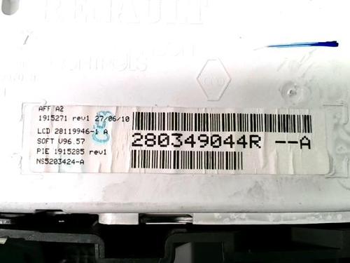 Display monitor RENAULT MEGANE III Hatchback (BZ0/1_, B3_) 1.5 dCi | BP29371911C48 