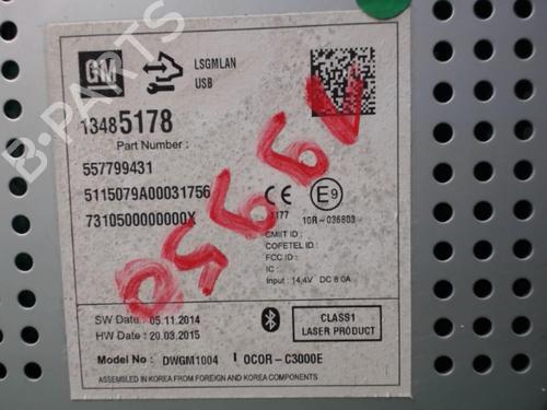 Radio OPEL CORSA E (X15) 1.3 CDTI (08, 68) | BP22083823E6  - Image 5