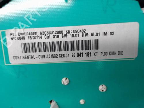 Used Instrument cluster Instrument cluster CITROËN C3 II (SC_) 1.4 HDi 70 (SC8HZC, SC8HR0, SC8HP4) (68 hp) 22086289 22086289