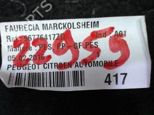 Used Rear parcel shelf Rear parcel shelf PEUGEOT 308 II (LB_, LP_, LW_, LH_, L3_) 1.6 BlueHDi 120 (120 hp) 22085865 22085865