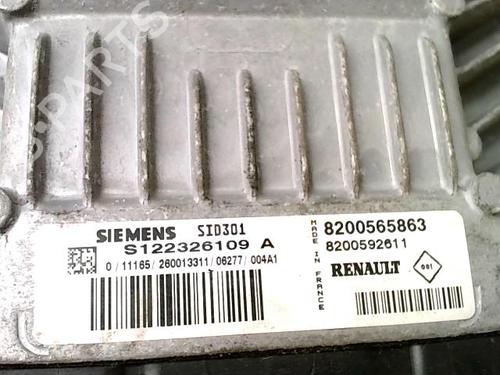 Used Control unit Control unit RENAULT CLIO III (BR0/1, CR0/1) 1.5 dCi (BR17, CR17) (86 hp) 29927333 29927333