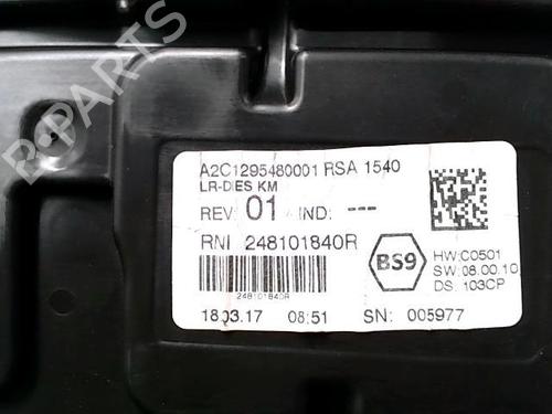 Used Instrument cluster Instrument cluster RENAULT MEGANE IV Grandtour (K9A/M/N_) 1.5 dCi 110 (110 hp) 22091786 22091786