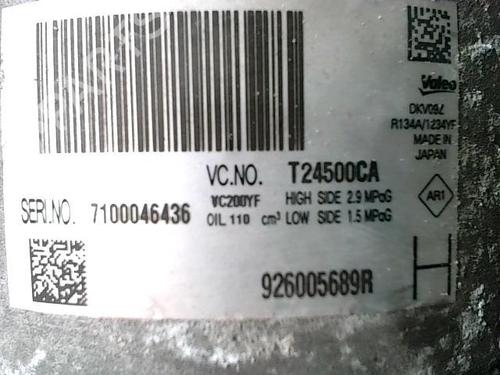 AC compressor DACIA SANDERO II TCe 90 (B8M1, B8MA, B8AC) | BP22090243M34 - Image 2
