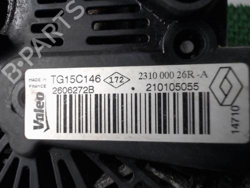 Alternator RENAULT MEGANE III Hatchback (BZ0/1_, B3_) 1.5 dCi | BP22081276M7 