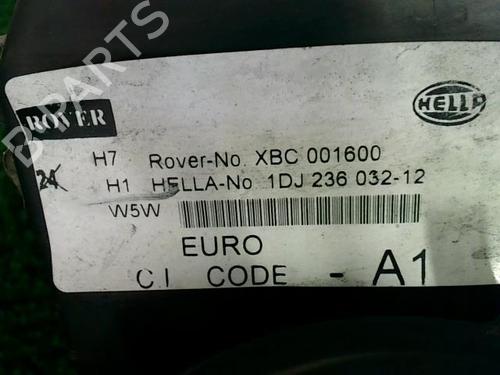Højre forlygte ROVER 75 (RJ) 2.0 CDT (115 hp) 22089315