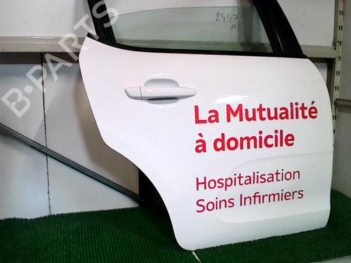 Right rear door CITROËN C3 III (SX) 1.5 BlueHDi 100 (SXYHYP, SXYHTU) | BP30195212C5 