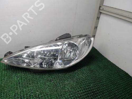 Used Left headlight Left headlight PEUGEOT 206 SW (2E/K) 1.6 HDi 110 (109 hp) 22087610 22087610