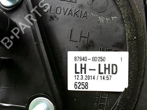 Left mirror TOYOTA YARIS (_P9_) 1.4 D-4D (NLP90_, NLP90R) | BP30500060C26 