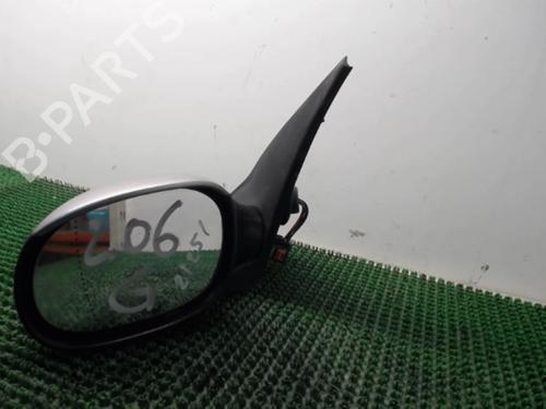 Used Left mirror PEUGEOT 206 Hatchback (2A/C) 1.4 i (75 hp) 22079270