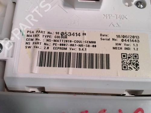 Used Instrument cluster Instrument cluster 22092195 22092195