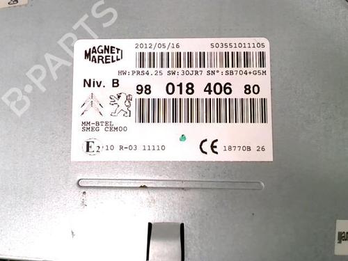 Used Radio PEUGEOT 208 I (CA_, CC_) 1.4 HDi (68 hp) 22090749