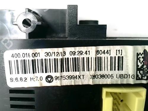 Climate control CITROËN C3 II (SC_) 1.4 HDi 70 (SC8HZC, SC8HR0, SC8HP4) | BP22089461I5 