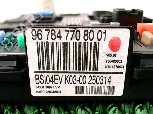 Electronic module CITROËN BERLINGO MULTISPACE (B9) 1.6 HDi 90 | BP21562431M83  - Image 5