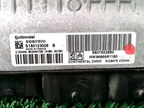 Electronic module PEUGEOT 2008 I (CU_) 1.6 HDi | BP22092120M83 