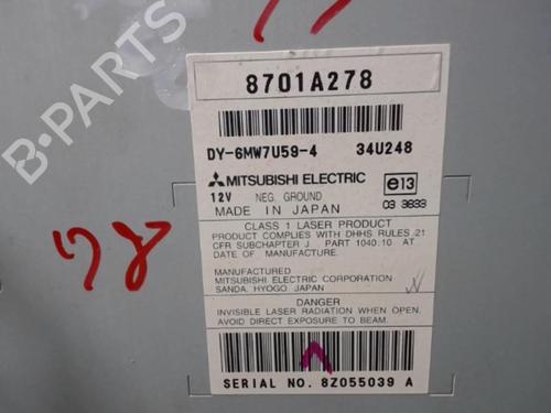 Radio CITROËN C-CROSSER (VU_, VV_) 2.4 16V | BP22081069E6 