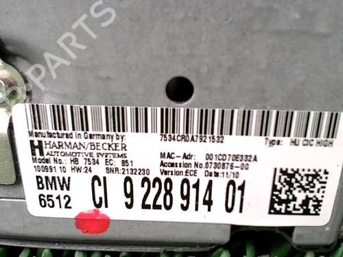 Radio BMW 5 (F10) 525 d | BP24054819E6 