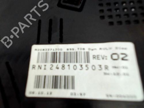 Instrument cluster RENAULT MEGANE III Hatchback (BZ0/1_, B3_) 1.5 dCi (BZ09, BZ0D, BZ1W, BZ29, BZ14) | BP22082033C47 