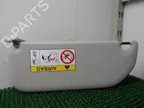 Right sun visor CITROËN C3 II (SC_) 1.4 HDi 70 (SC8HZC, SC8HR0, SC8HP4) | BP22084632I2 
