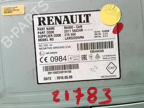 Radio DACIA SANDERO II TCe 90 (B8M1, B8MA, B8AC) | BP24499085E6 