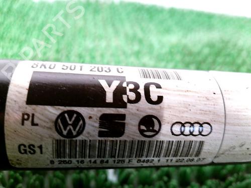 Used Left rear driveshaft Left rear driveshaft AUDI A5 (8T3) S5 quattro (354 hp) 33969684 33969684