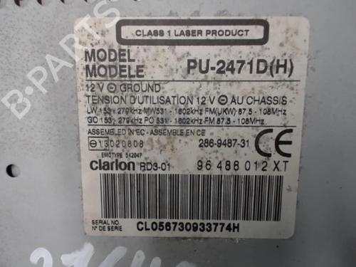 Used Radio Radio CITROËN C8 (EA_, EB_) 2.2 HDi (128 hp) 22080905 22080905
