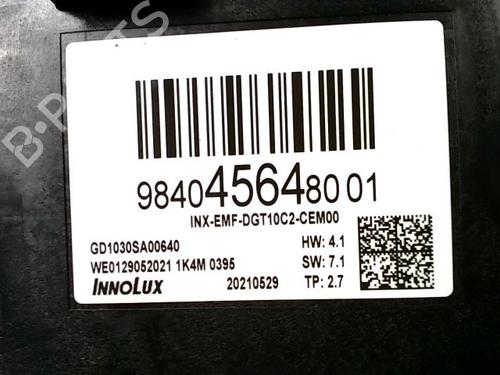 Display CITROËN C4 III (BA_, BB_, BC_) BLUEHDI 110 (BBYHSA) | BP30603394C48