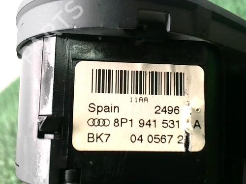 Used Headlight switch AUDI A3 (8P1) 2.0 TDI 16V (140 hp) 22089944
