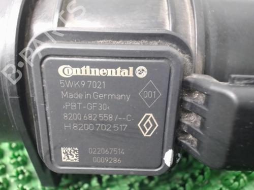 Used Mass air flow sensor RENAULT CLIO IV (BH_) 1.5 dCi 75 (75 hp) 22080784
