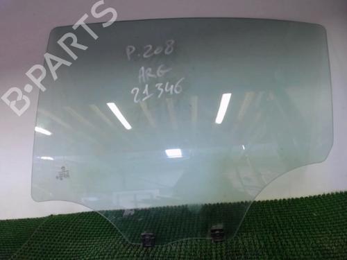 Rear left door window PEUGEOT 208 I (CA_, CC_) 1.6 HDi | BP22082302C20 