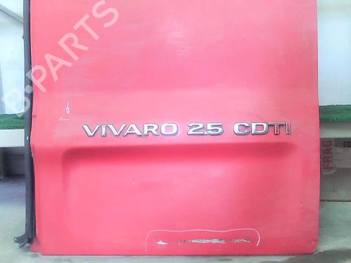 Right tailgate OPEL VIVARO A Van (X83) 2.5 DTI (F7) | BP22089155C77 
