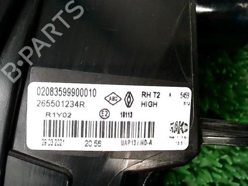 Used Right tailgate light Right tailgate light RENAULT CAPTUR II (HF_) TCe 90 (HFM6) (91 hp) 20876285 20876285
