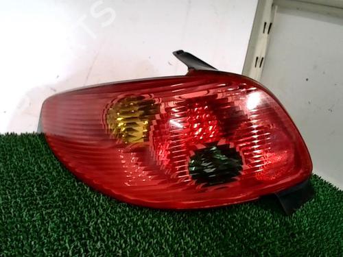 Used Right taillight PEUGEOT 206 Hatchback (2A/C) 1.4 HDi eco 70 (68 hp) 24200490
