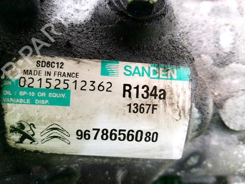 Used AC compressor AC compressor PEUGEOT 208 I (CA_, CC_) 1.6 HDi (92 hp) 34163644 34163644