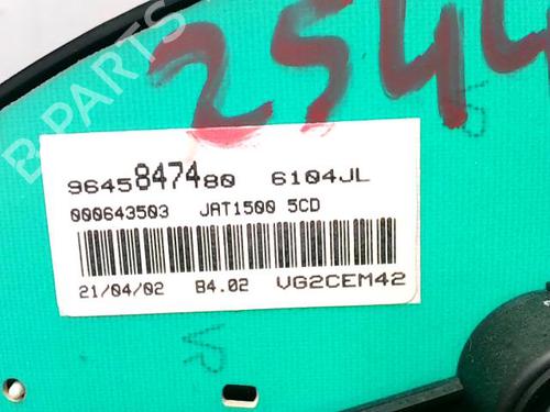 Cockpit PEUGEOT 206 Hatchback (2A/C) 2.0 HDI 90 | BP29635519C47