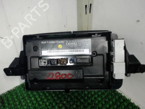 Display monitor RENAULT MEGANE III Hatchback (BZ0/1_, B3_) 1.5 dCi (BZ09, BZ0D, BZ1W, BZ29, BZ14) | BP22086548C48 