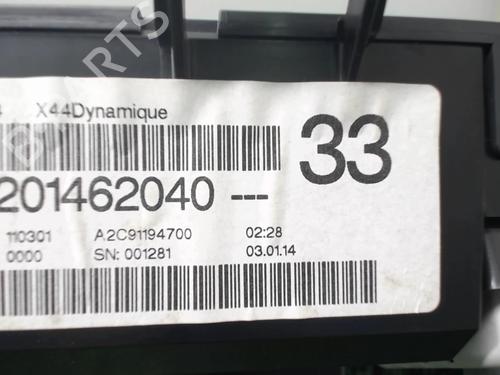 Used Instrument cluster Instrument cluster RENAULT TWINGO II (CN0_) 1.2 16V (CN04, CN0B) (75 hp) 22081964 22081964