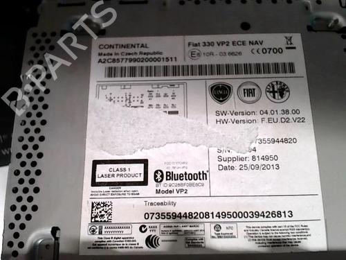 Radio FIAT 500L (351_, 352_) 1.4 (199LYB1B) | BP27577193E6 