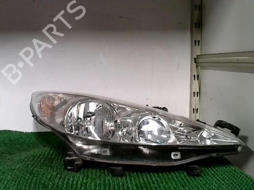 Used Right headlight PEUGEOT 207 (WA_, WC_) 1.4 HDi (68 hp) 30915414
