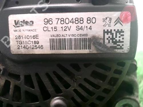 Alternator PEUGEOT 208 I (CA_, CC_) 1.4 HDi | BP29269642M7 