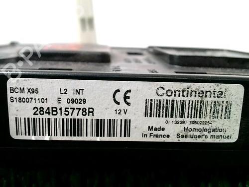 Electronic module RENAULT MEGANE III Hatchback (BZ0/1_, B3_) 1.5 dCi | BP22090357M83 