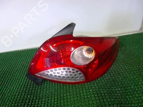 Used Right taillight PEUGEOT 206+ (2L_, 2M_) 1.4 HDi eco 70 (68 hp) 22077444