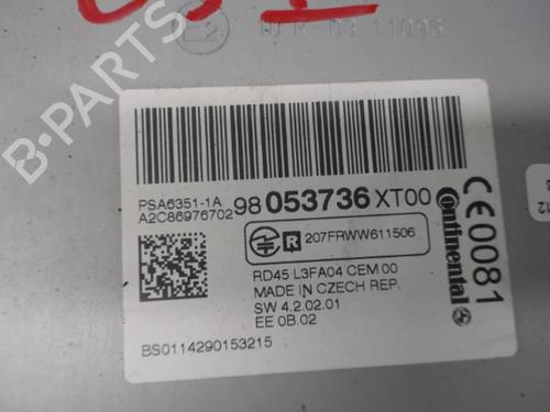 Used Radio Radio CITROËN C3 II (SC_) 1.4 HDi 70 (SC8HZC, SC8HR0, SC8HP4) (68 hp) 22086290 22086290